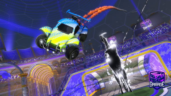 A Rocket League car design from Rowaniscool2011