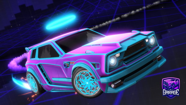 A Rocket League car design from Mykoryx