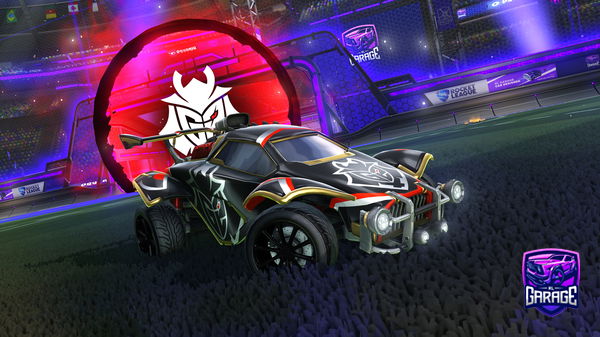 A Rocket League car design from XXL-Joni