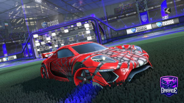 A Rocket League car design from qwizzywizzy