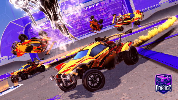 A Rocket League car design from Ovayy