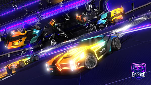 A Rocket League car design from GeorgeBomb23