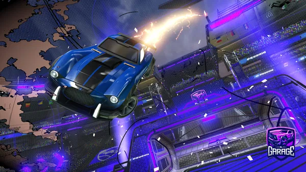 A Rocket League car design from Ampeelmeal