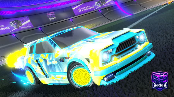 A Rocket League car design from Latini