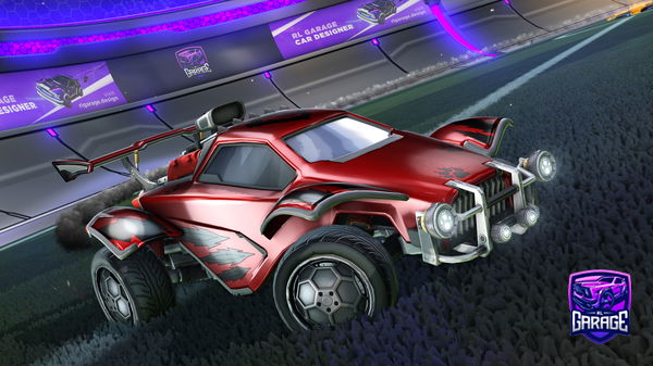 A Rocket League car design from FoundNoGoodName