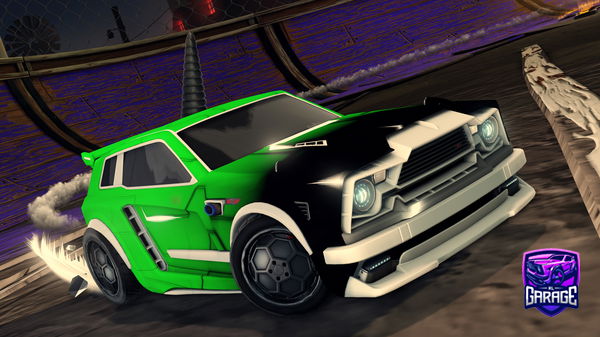 A Rocket League car design from Fordytoonn