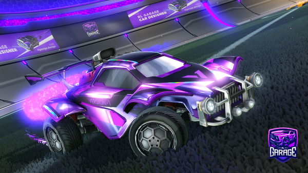 A Rocket League car design from Staticklips