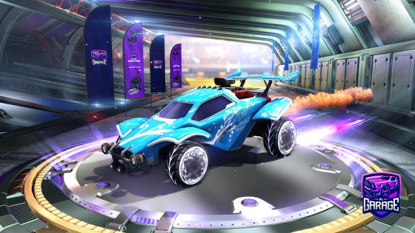 A Rocket League car design from GARCESRLSS