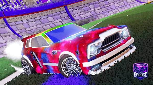 A Rocket League car design from Pankumi