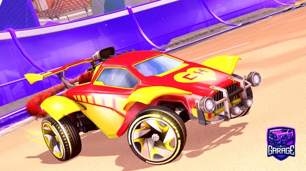 A Rocket League car design from MyUserIsThis24