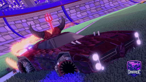 A Rocket League car design from bbbigbodybenz