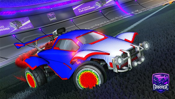 A Rocket League car design from Animo_rl