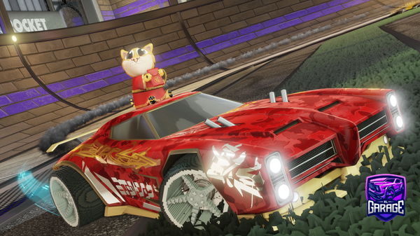 A Rocket League car design from Sytux132