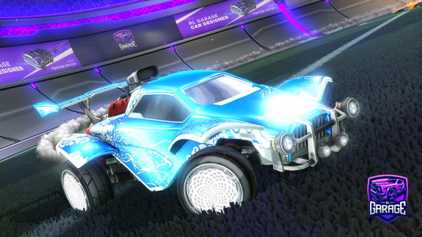 A Rocket League car design from Nobody1