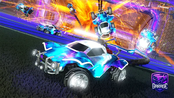 A Rocket League car design from Goated_3