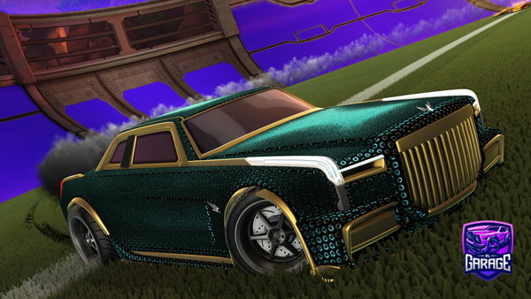 A Rocket League car design from ItzzzNick