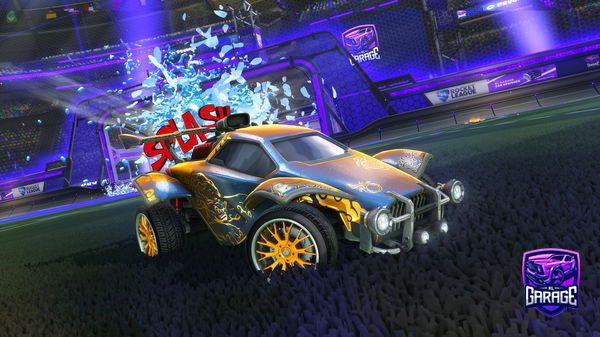 A Rocket League car design from ChunkieBunnie