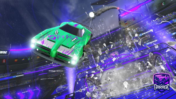 A Rocket League car design from Pikachu_Games