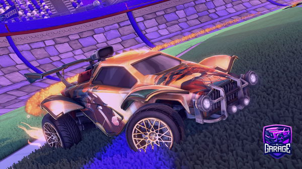 A Rocket League car design from Ols131