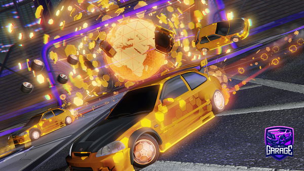 A Rocket League car design from MrRogers143