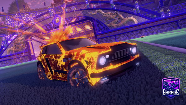 A Rocket League car design from V33R
