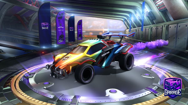 A Rocket League car design from DmnnFellas