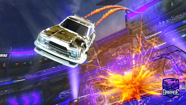 A Rocket League car design from Five-Dollar-Hose