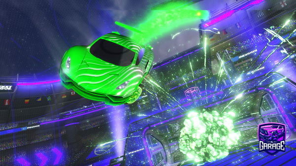 A Rocket League car design from toxnado