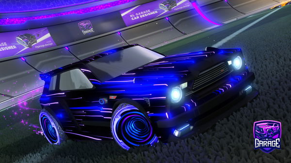 A Rocket League car design from Apood_CMC