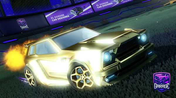 A Rocket League car design from depozytek