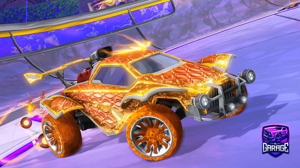 A Rocket League car design from irosario78