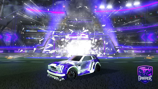 A Rocket League car design from BACK_35