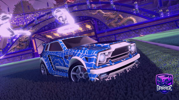 A Rocket League car design from Sah4kyan