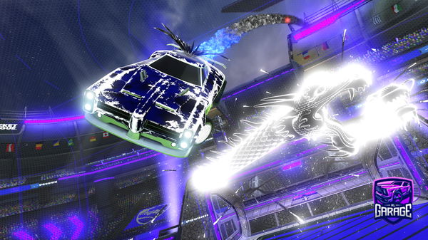 A Rocket League car design from ginbugthegamer