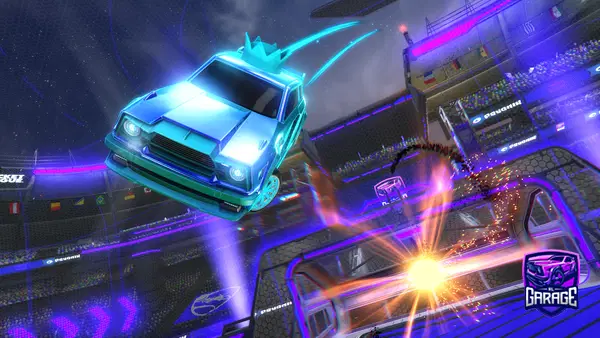 A Rocket League car design from Lolhub