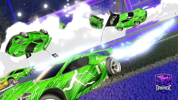 A Rocket League car design from Nightmare7