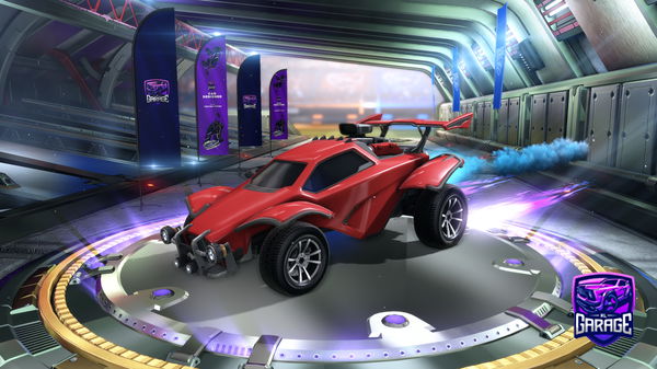 A Rocket League car design from vyuuchrisxd