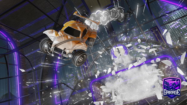 A Rocket League car design from SebaXtryhard