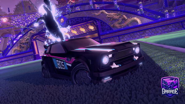 A Rocket League car design from SWAT77