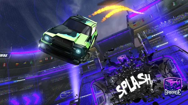 A Rocket League car design from DG_Footballer