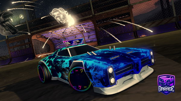 A Rocket League car design from 4DIEGO4