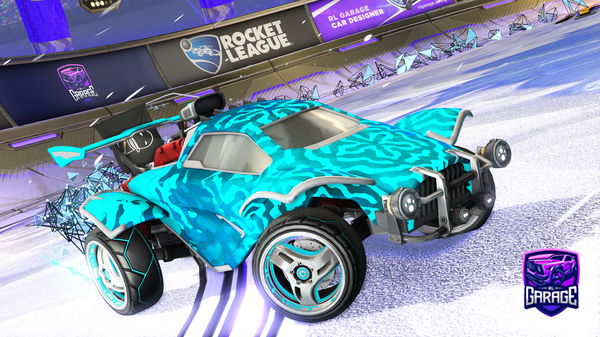 A Rocket League car design from Lyrius