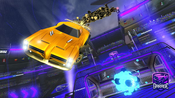 A Rocket League car design from winbros10