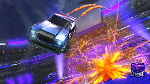 A Rocket League car design from LOL_Flame67