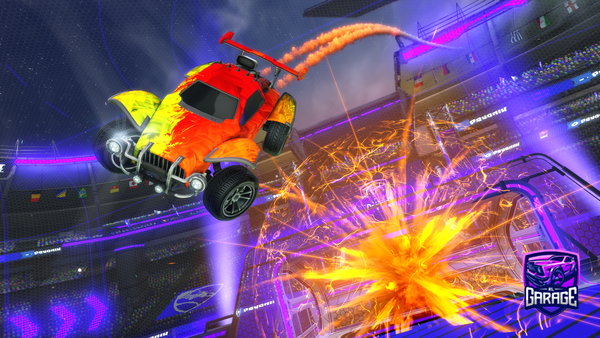A Rocket League car design from darraghmcc101
