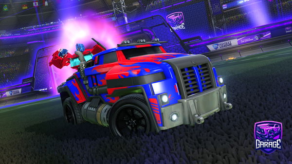 A Rocket League car design from Xbreaker