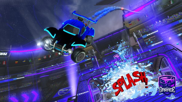 A Rocket League car design from jahil