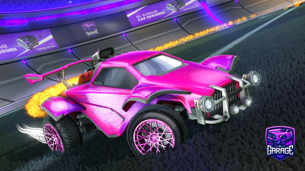 A Rocket League car design from NaughtyRL_