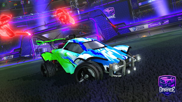 A Rocket League car design from Axcorilorican