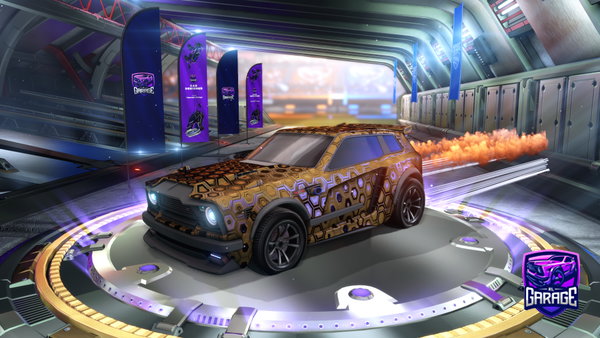 A Rocket League car design from youri_h